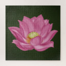 Recherche de fleur lotus de puzzles Plante