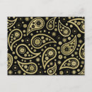 Recherche de motif henné cartes postales Paisley