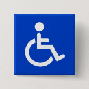 Recherche de fauteuil roulant badges Symbole