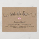 Recherche de rustic save the dates Rose