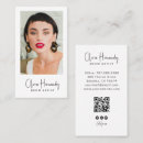 Recherche de sourcils cartes visite Artiste de sourcils