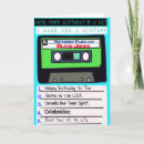 Recherche de 80s anniversaire cartes Cassette