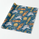 Zoek naar ruimte cadeaupapier Astronaut