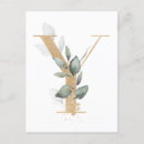 Recherche de majuscules cartes postales Monogramme