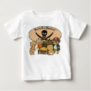 Recherche de trésor bébé tshirts Pirate
