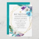 Recherche de bleu turquoise bar bat mitzvah invitations Violet