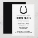 Recherche de derby party invitations Classique