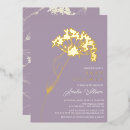 Recherche de lavender baby shower invitations Fleur sauvage