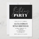 Recherche de lettres anniversaire invitations Moderne