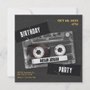 Recherche de cassette de musique invitations 80