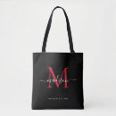Recherche de initial tote bags Élégant