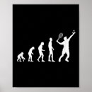 Zoek naar evolutie posters Grappige badminton