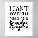 Zoek naar nieuwe oma posters Zwangerschapsuitkondiging