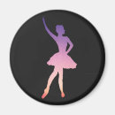 Recherche de ballerine magnets Rose