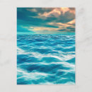 Recherche de paysage marin cartes postales Océan bleu