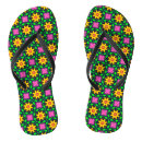 Recherche de fleurs jaunes tongs Coloré