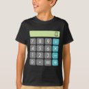 Recherche de calcul enfant tshirts Geek