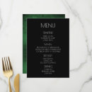 Zoek naar blanco menukaarten Trouwmenu's