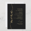 Zoek naar diner menu uitnodigingen Modern