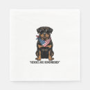 Zoek naar rottweilers servetten Wolf