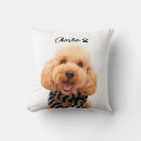Recherche de portrait animal coussins D'animal