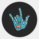 Zoek naar gebaren stickers Asl