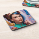 Recherche de prince dessous de verres Bleu
