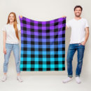 Recherche de pourpre couvertures plaids Noir