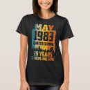 Recherche de de anniversaire 39 ans tshirts Peut
