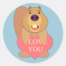 Zoek naar bevers stickers Bruin