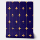 Recherche de bleu de fleur de lis Vintage