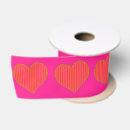 Recherche de coeur rose de rubans Valentines