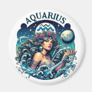 Recherche de astrologie refrigérateur magnets Bleu