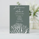 Recherche de arbre de vie mariage invitations Vert