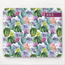 Recherche de fleurs exotiques tapis souris Cactus