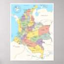 Recherche de carte de la colombie posters Bogota