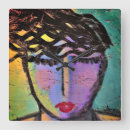 Recherche de peinture originale horloges Coloré