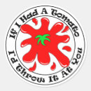 Zoek naar grappige tomaat stickers Humor