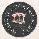 Zoek naar cocktails onderzetters Kerstmis cocktail party