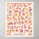 Recherche de alphabet animal posters Girl