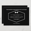 Recherche de veux invitations Groomsman