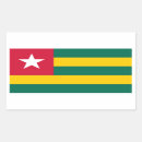 Recherche de drapeau du togo autocollants Togolais