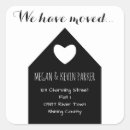 Recherche de nouvelle adresse autocollants Moderne