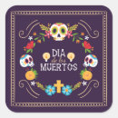 Zoek naar mexicaanse schedel stickers Dia de muertos