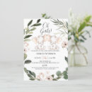 Recherche de greenery baby shower invitations Floral