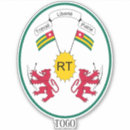Recherche de togo autocollants Drapeaux du monde