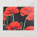 Recherche de peintures de pavot cartes postales Nature
