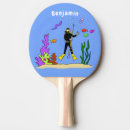 Recherche de poisson raquettes ping pong Sous marin