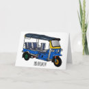 Recherche de tuk tuk vœux cartes Thaïlande