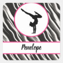 Recherche de fille de yoga autocollants Danse